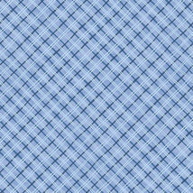 Paws At Play-Plaid Blue 39923-444