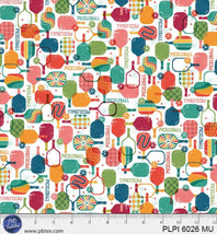 Peace, Love, Pickleball-Pickleball Raffle 4-Way 6026-MU