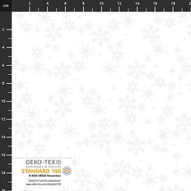 Snow Crystals-White/Pearl 4593-116