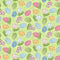 Peek a Boo Bunnies-Green 1564-66