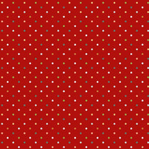 Peppermint & Pine-Dots Red R791916D-RED