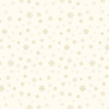Peppermint & Pine-Snowflake Cream R791915D-CREAM