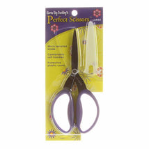 Perfect Scissors Karen Kay Buckley 7 1/2 inch Large Purple KKBPSL