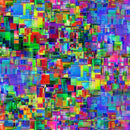 Petal Power-Geo Abstract Shapes Multi FLORA-CD3823-MULTI