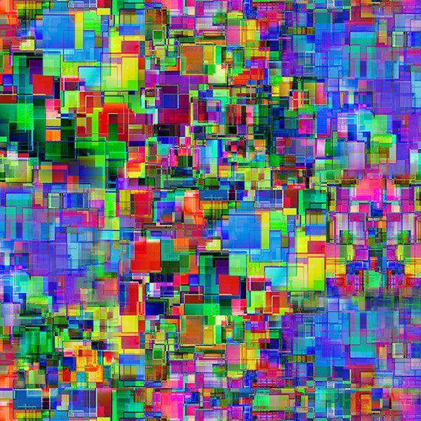 Petal Power-Geo Abstract Shapes Multi FLORA-CD3823-MULTI