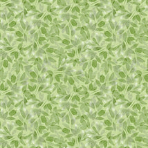 Petal Whispers-Tonal Leaves Green W110-020-660