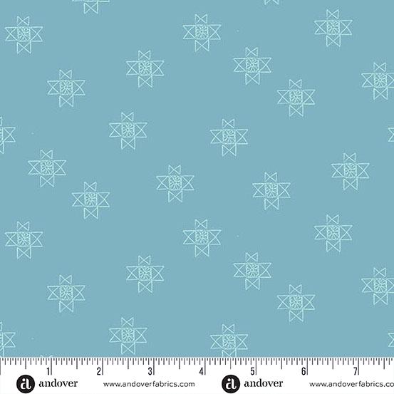 Petals & Stitches - Sapphire Ohio Star A-1572-B
