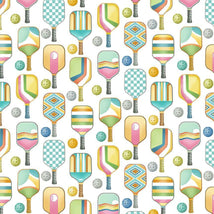 Fitness Fanatic - Pickleball-White GAIL-CD3849-WHITE