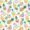 Pineapple Crush-White STELLA-D3040-WHITE