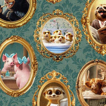 Please Seat Yourself-All Framed Up Teal 24205-TEA