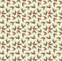 Poinsettia Radiance-Holly Toss Cream W110-009-063
