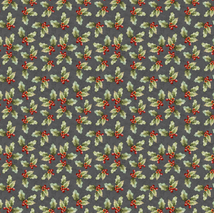 Poinsettia Radiance-Holly Toss Gray W110-009-763