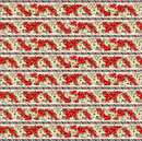 Poinsettia Radiance-Repeating Stripe Multi W110-005-306