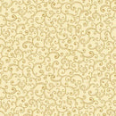Poinsettia Symphony-Scroll Cream 2600-30300-E