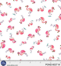 Pondside Pals-Tossed Flamingos 06037-W