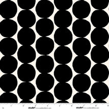 Monochrome Muse-Large Dot Stripe Ebony/Porcelain 9154-93