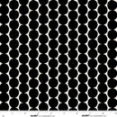 Monochrome Muse-Small Dot Stripe Ebony/Porcelain 9155-93