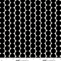 Monochrome Muse-Small Dot Stripe Ebony/Porcelain 9155-93