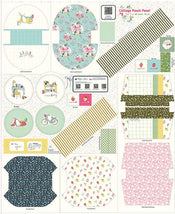 Pouch Panels-36" Cottage Pouch Panel P17060-PANEL