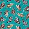 Pow Wow Dancers-Pride Turquoise 32004E-TURQUOISE