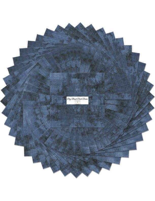 Precut 10 Karat Gems-Dry Brush Dark Denim 512-90-512