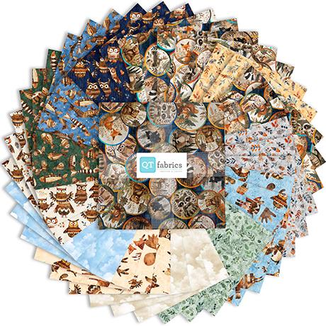 Precut 10" Squares-Bearsville 10SQ-BEAR