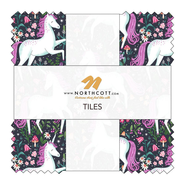 Precut 10" Tiles-Unicorn Dreams TUNICO42-10