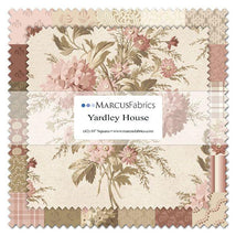 Precut 10"x10" Squares-Yardley House SS186-0006
