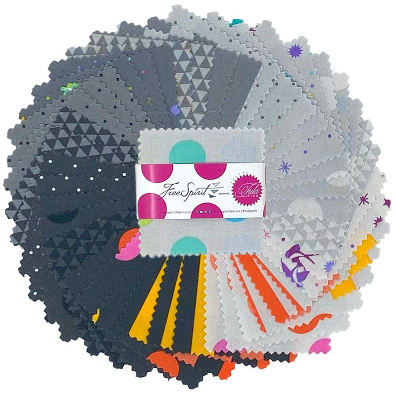 Precut 2.5" Mini Charm Pack-Graywork FB18MCTP.GRAYWORK