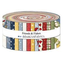 Precut 2.5" Strips-Friends & Flakes ST180-0006
