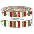 Precut 2.5" Strips-Peppermint & Pine ST182-0006