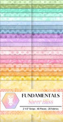 Precut 2.5" Strips-Sheer Bliss SHEERBLISS-2.5