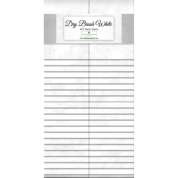 Precut 40 Karat Gems-Dry Brush White 842-86-842