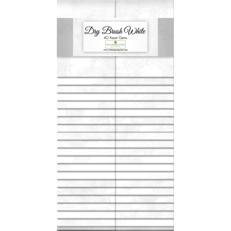 Precut 40 Karat Gems-Dry Brush White 842-86-842