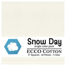 Precut 5" Squares-Snow Day EC-SNOWDAY-STAMP