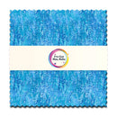 Precut 5" Squares-Turquoise Squares HFB1CPHG.TURQWAVES