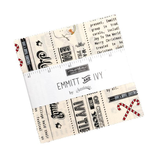 Precut Charm Pack-Emmitt & Ivy 55690PP
