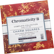 Precut Charm Squares-Chromaticity CHS-1177-42