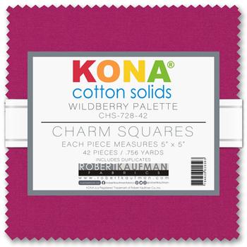 Precut Charm Squares-Wildberry Palette CHS-728-42