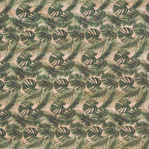 Precut Cork Fabric 18"x25" Palm Leaves HCFPALM