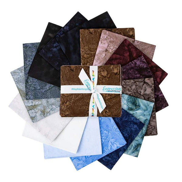 Precut FQ Bundle-Expressions Hand Dyes-Quartz Crystals FQ-21004-16
