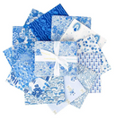 Precut FQ Bundle-Liberty Garden Party Blue China FQ-LGARDENA-12