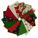 Precut FQ Bundle-Poinsettia Greeting FATQU-PNGR