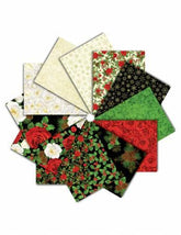 Precut FQ Bundle-Winter Rose CPFQ12-CM-WINTERROSE