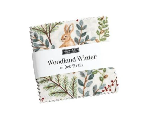 Precut Mini Charm Pack-Woodland Winter 56090MC