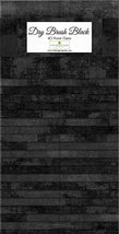 Precut Strips Dry Brush Black842 92 842