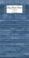 Precut Strips Dry Brush Denim 842-89-842