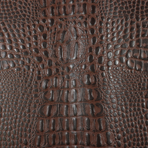 Precut Vinyl - Aqualine Marine Crocodile Chocolate - 18"x27"
