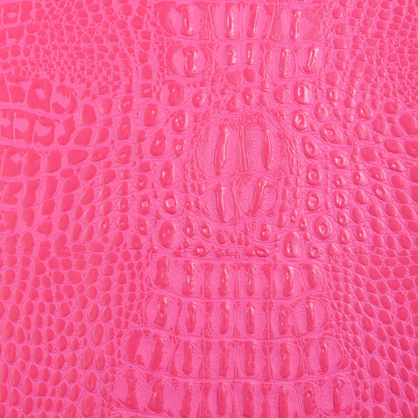 Precut Vinyl - Aqualine Marine Crocodile Kiss Fuschia - 18"x27"