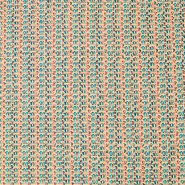 Precut Vinyl - Braided Pattern - Blue/Brown - 18" x 53"